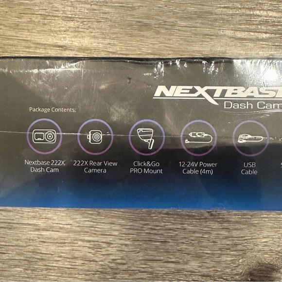 Nextbase 222X Compact Dual Dash Cam Front & Rear 2.5" HD IPS Screen, 1080p Full - Picture 13 of 16